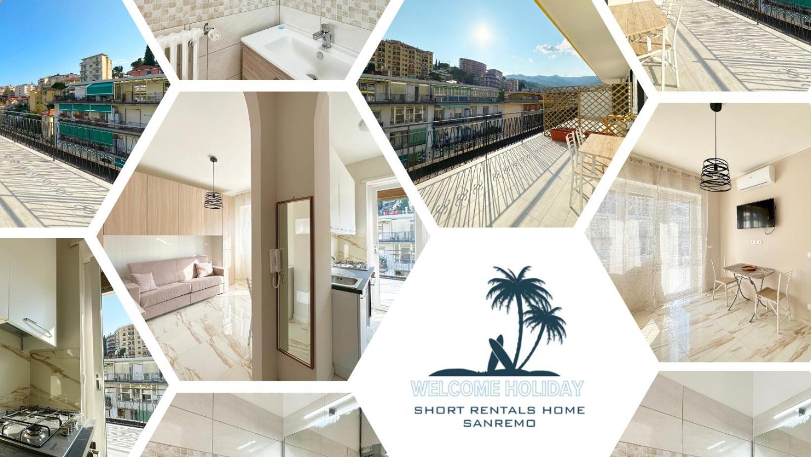 Wh - Un Posto Al Sole - Attico Monolocale Con Parcheggio Gratuito - 5 Minuti Dal Centro - Wifi Apartment Sanremo Bagian luar foto